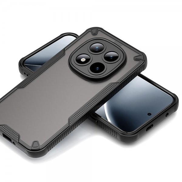 Tech-Protect Xiaomi Redmi Note 15 Pro+ 5G Deksel Rugged Shield Svart