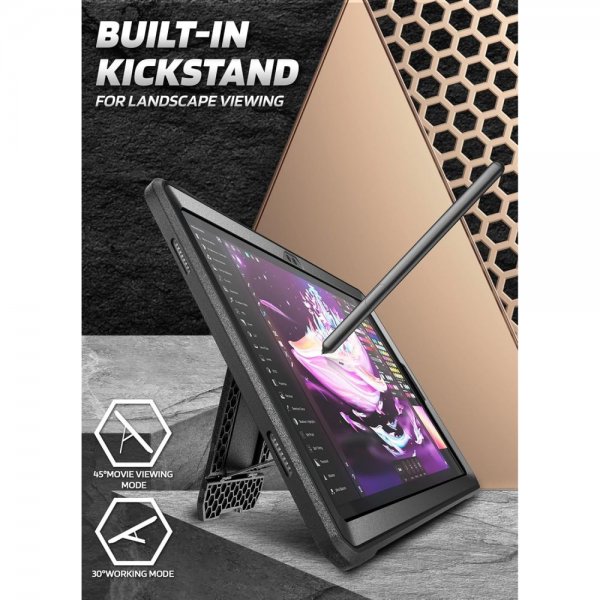 Supcase Samsung Galaxy Tab A11 Plus Deksel UB Pro Svart