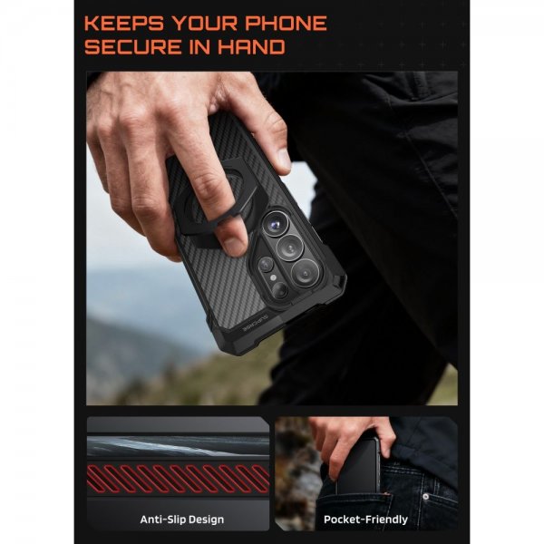Supcase Samsung Galaxy S26 Ultra Deksel UB Grip MagSafe Svart