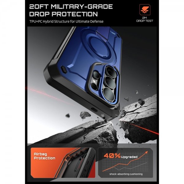 Supcase Samsung Galaxy S26 Ultra Deksel UB Pro MagSafe Blå