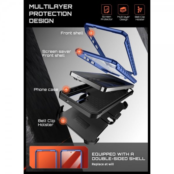 Supcase Samsung Galaxy S26 Ultra Deksel UB Pro MagSafe Blå