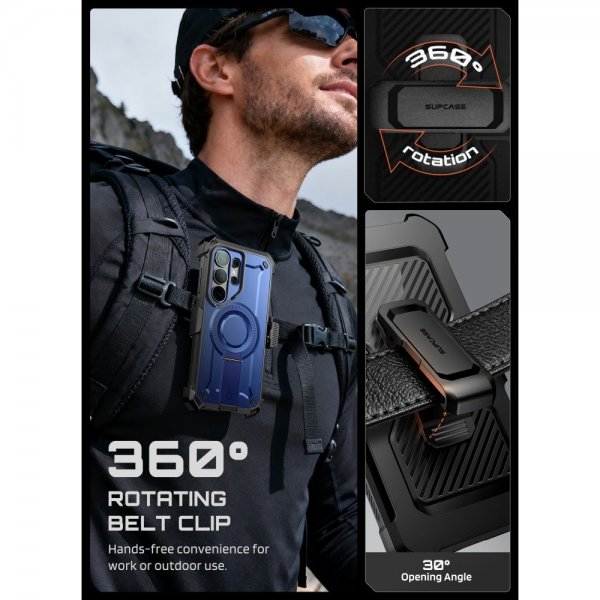 Supcase Samsung Galaxy S26 Ultra Deksel UB Pro MagSafe Blå