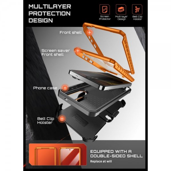 Supcase Samsung Galaxy S26 Ultra Deksel UB Pro MagSafe Oransje