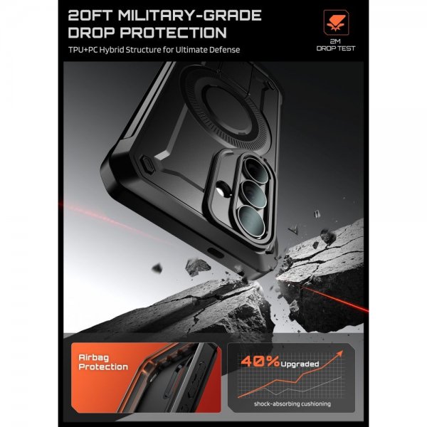 Supcase Samsung Galaxy S26 Plus Deksel UB Pro MagSafe Svart