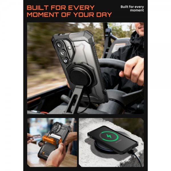 Supcase Samsung Galaxy S26 Deksel UB Grip MagSafe Svart