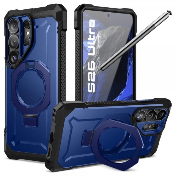 Supcase Samsung Galaxy S26 Deksel UB Grip MagSafe Blå