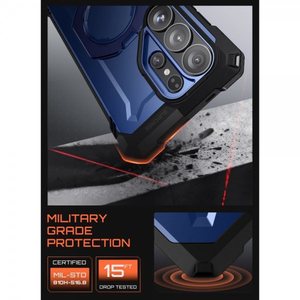 Supcase Samsung Galaxy S26 Deksel UB Grip MagSafe Blå