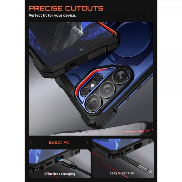 Supcase Samsung Galaxy S26 Deksel UB Grip MagSafe Blå