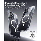 ESR Samsung Galaxy S26 Ultra Deksel Classic Hybrid MagSafe Transparent
