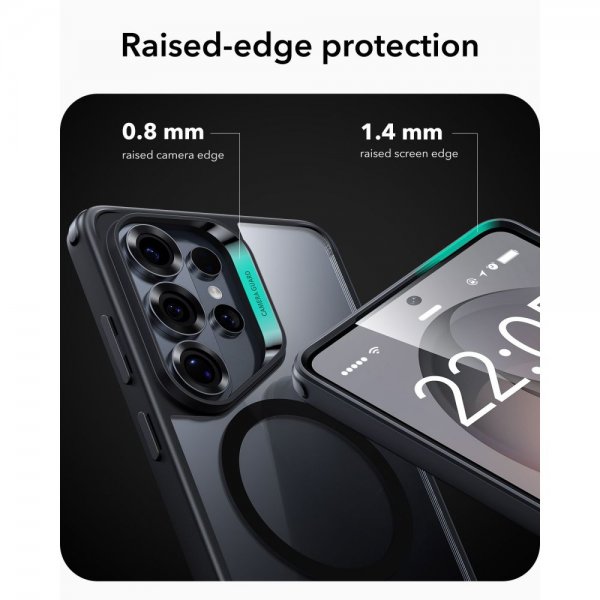 ESR Samsung Galaxy S26 Ultra Deksel Classic Hybrid MagSafe Svart Transparent