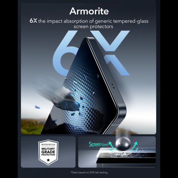 ESR Samsung Galaxy S26 Ultra Skjermbeskytter UltraFit Armorite 2-pakning