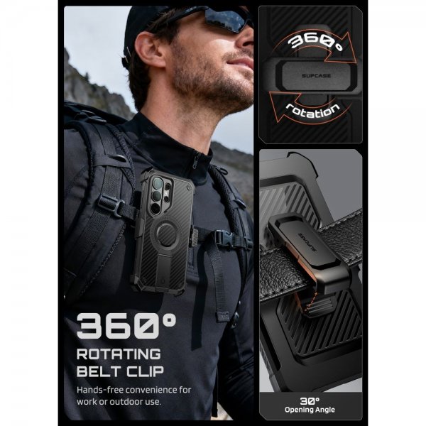 Supcase Samsung Galaxy S26 Ultra Deksel UB Pro MagSafe Aramid Svart
