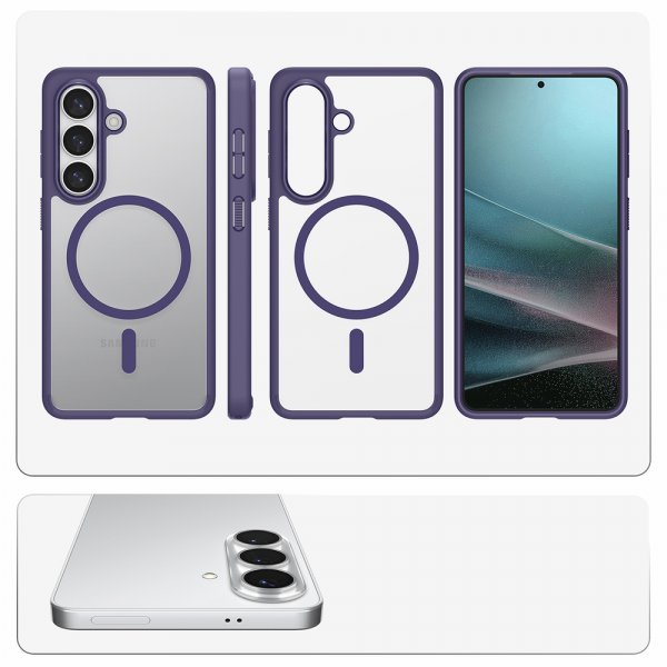 Spigen Samsung Galaxy S26 Deksel Ultra Hybrid MagFit Deep Purple