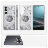 Spigen Samsung Galaxy S26 Deksel Ultra Hybrid MagFit Zero One Hvit