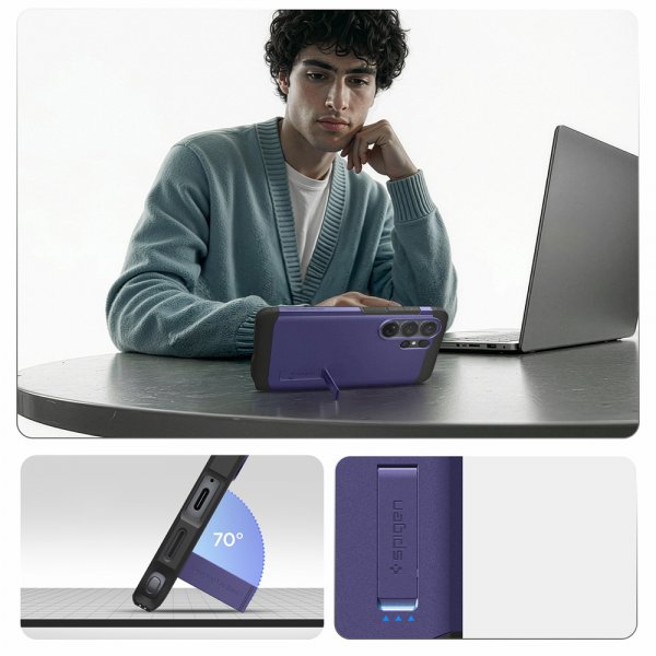 Spigen Samsung Galaxy S26 Ultra Deksel Tough Armor MagFit Ash Violet