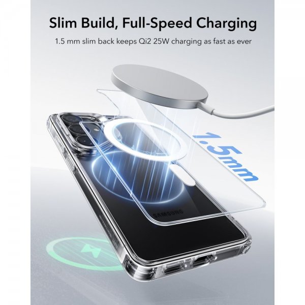 ESR Samsung Galaxy S26 Plus Deksel Classic Hybrid Kickstand MagSafe Transparent