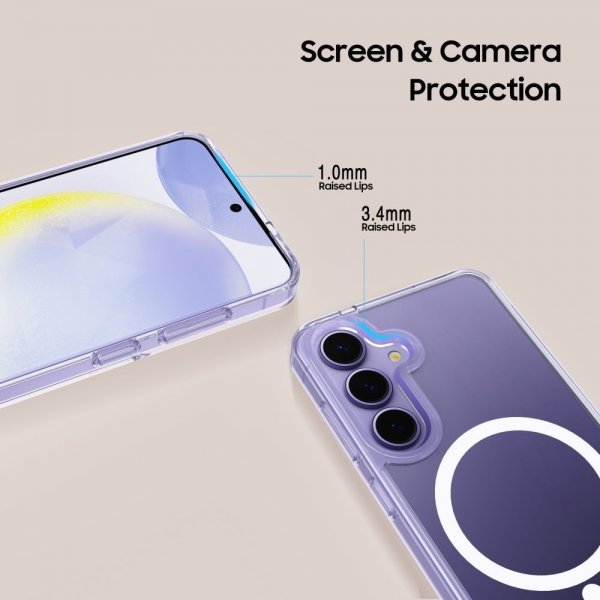 Tech-Protect Samsung Galaxy A57 Deksel FlexAir Hybrid MagSafe Transparent