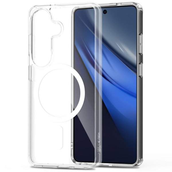 Tech-Protect Samsung Galaxy S26 Plus Deksel FlexAir Hybrid MagSafe Transparent