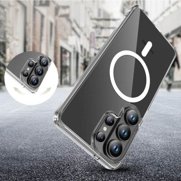 Tech-Protect Samsung Galaxy S26 Ultra Deksel FlexAir Hybrid MagSafe Transparent