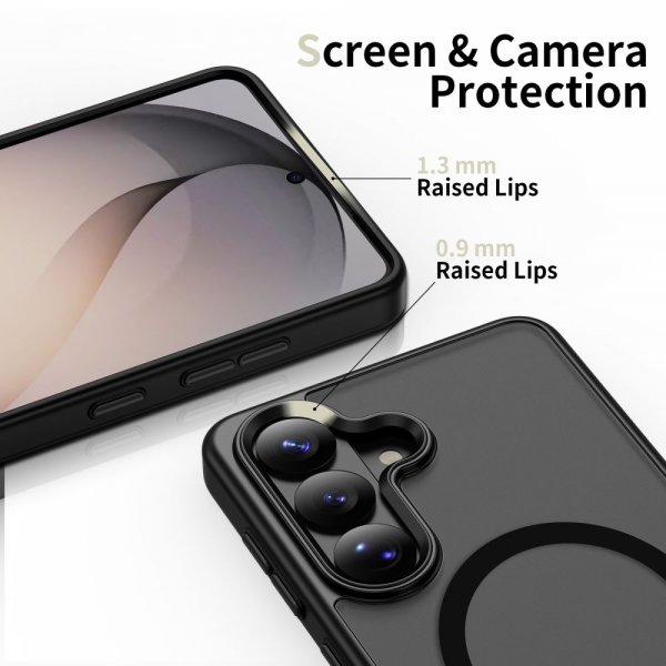 Tech-Protect Samsung Galaxy S26 Plus Deksel MagMat MagSafe Svart