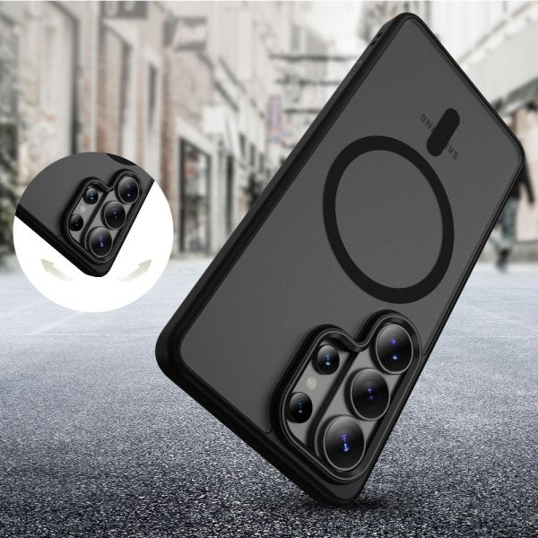 Tech-Protect Samsung Galaxy S26 Ultra Deksel MagMat MagSafe Svart