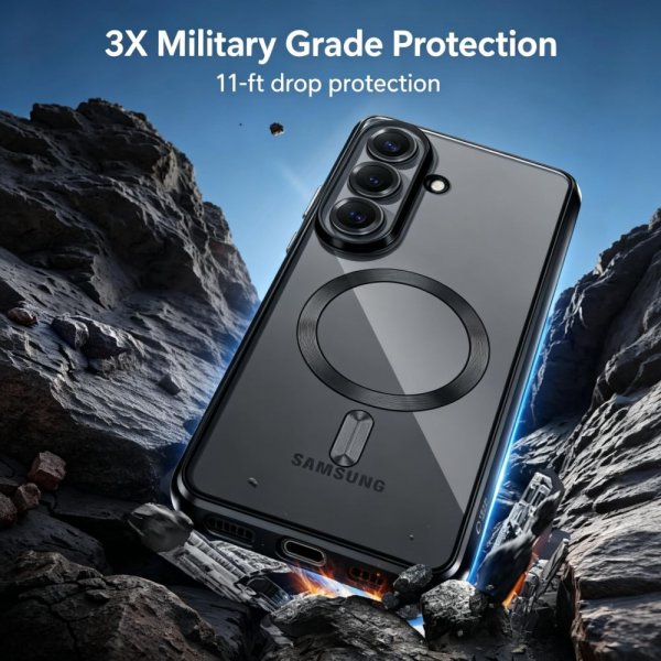 Tech-Protect Samsung Galaxy S26 Deksel MagFlex MagSafe Svart