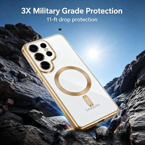 Tech-Protect Samsung Galaxy S26 Ultra Deksel MagFlex MagSafe Gull