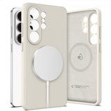 Tech-Protect Samsung Galaxy S26 Ultra Deksel Silicone MagSafe Beige
