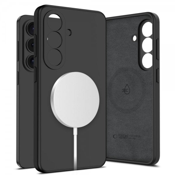 Tech-Protect Samsung Galaxy S26 Deksel Silicone MagSafe Svart