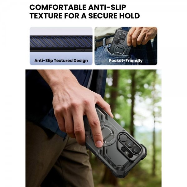 Supcase Samsung Galaxy S26 Ultra Deksel ArmorBox Clip MagSafe Svart