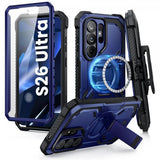 Supcase Samsung Galaxy S26 Ultra Deksel ArmorBox Clip MagSafe Blå