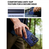 Supcase Samsung Galaxy S26 Ultra Deksel ArmorBox Clip MagSafe Blå