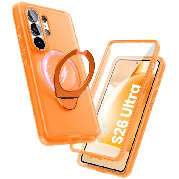 Supcase Samsung Galaxy S26 Ultra Deksel Cosmo MagSafe Oransje