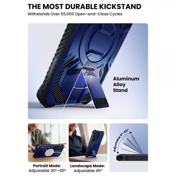 Supcase Samsung Galaxy S26 Deksel ArmorBox MagSafe Blå