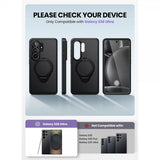 Supcase Samsung Galaxy S26 Ultra Deksel Cosmo MagSafe Kevlar Svart
