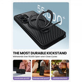 Supcase Samsung Galaxy S26 Ultra Deksel Cosmo MagSafe Kevlar Svart
