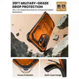 Supcase Samsung Galaxy S26 Ultra Deksel ArmorBox MagSafe Oransje