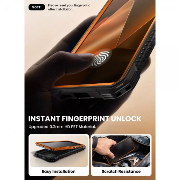 Supcase Samsung Galaxy S26 Ultra Deksel ArmorBox MagSafe Oransje