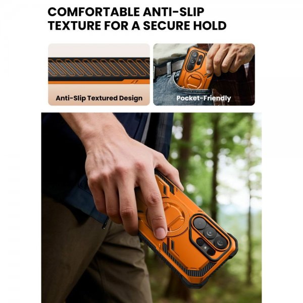Supcase Samsung Galaxy S26 Ultra Deksel ArmorBox MagSafe Oransje