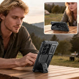 Tech-Protect Samsung Galaxy S26 Deksel Kevlar Cam+ Svart