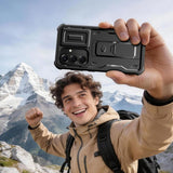 Tech-Protect Samsung Galaxy S26 Deksel Kevlar Cam+ Svart