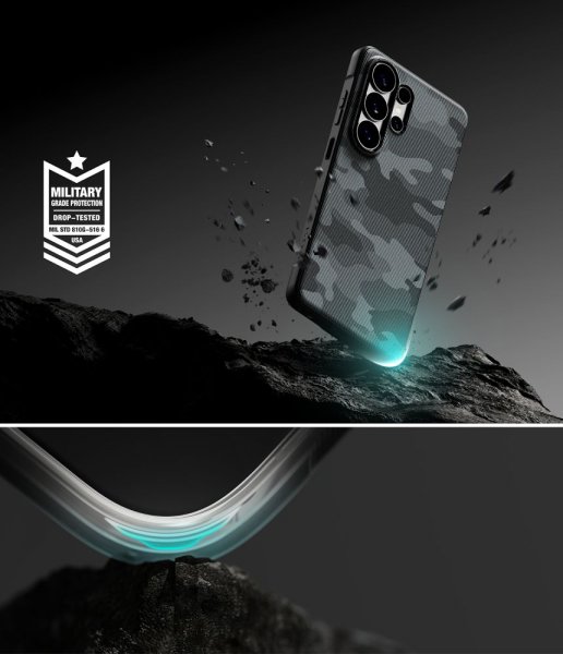 Ringke Samsung Galaxy S26 Ultra Deksel Onyx Magnetic Camo Black