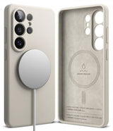 Ringke Samsung Galaxy S26 Ultra Deksel Silicone Magnetic Beige