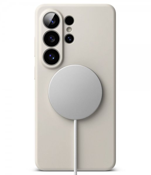 Ringke Samsung Galaxy S26 Ultra Deksel Silicone Magnetic Beige