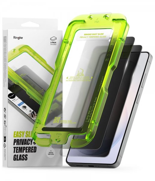 Ringke Samsung Galaxy S26 Ultra Skjermbeskytter Easy Slide Privacy 2-pakning