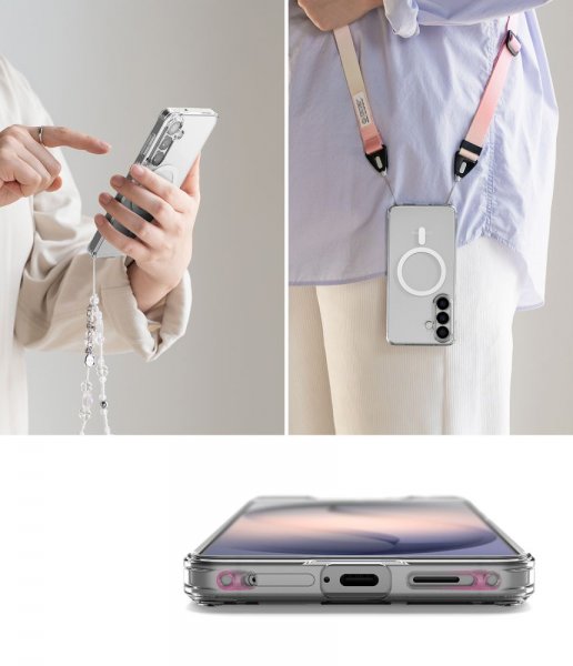 Ringke Samsung Galaxy S26 Plus Deksel Fusion Magnetic Transparent