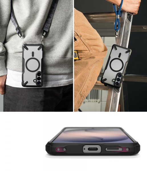 Ringke Samsung Galaxy S26 Plus Deksel Fusion X Magnetic Svart