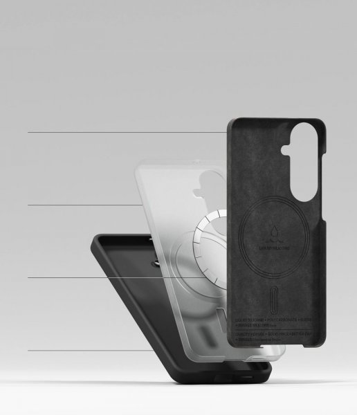 Ringke Samsung Galaxy S26 Deksel Silicone Magnetic Svart