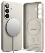 Ringke Samsung Galaxy S26 Deksel Silicone Magnetic Beige