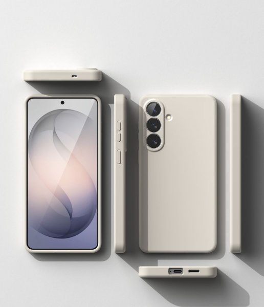 Ringke Samsung Galaxy S26 Deksel Silicone Magnetic Beige